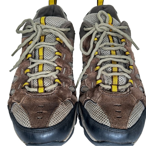 Merrell Men’s Ridgepass Trail/Hiking/Walking Shoes in Boulder/Old Gold Sz 10 - Picture 4 of 15